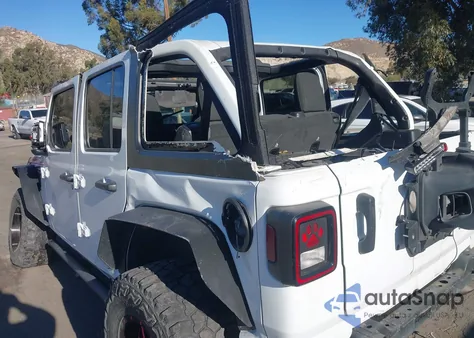 2021 Jeep Wrangler Unlimited Sport Altitude 4X4 z USA, uszkodzony, nr VIN 1C4HJXDG3MW506151